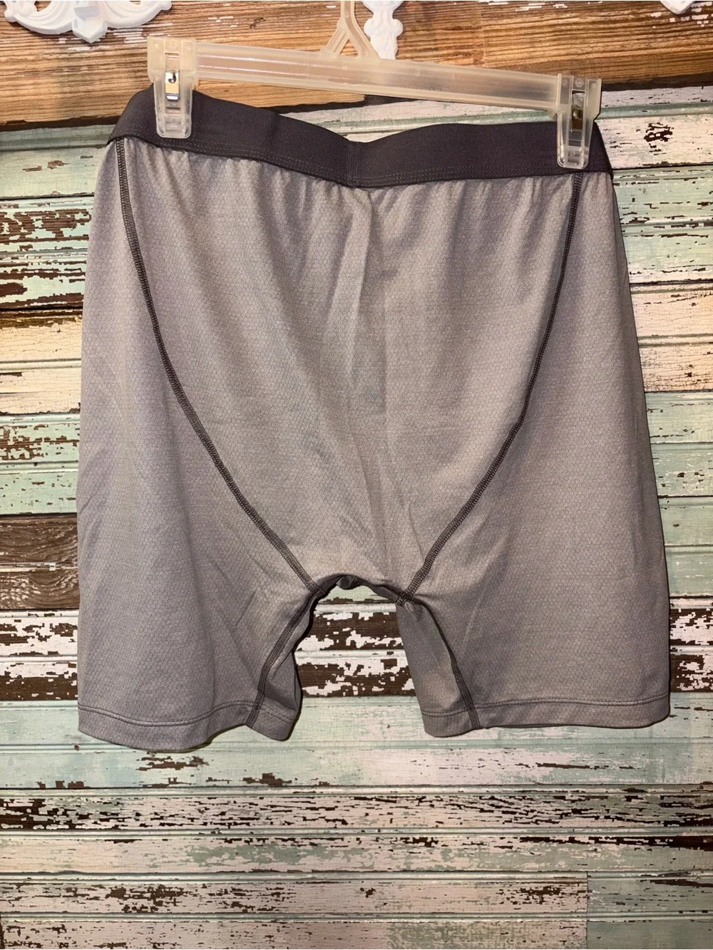 3 pairs Duluth Trading Co Gray Performance Boxer Briefs with elastic Waistband - Picture 11 of 13